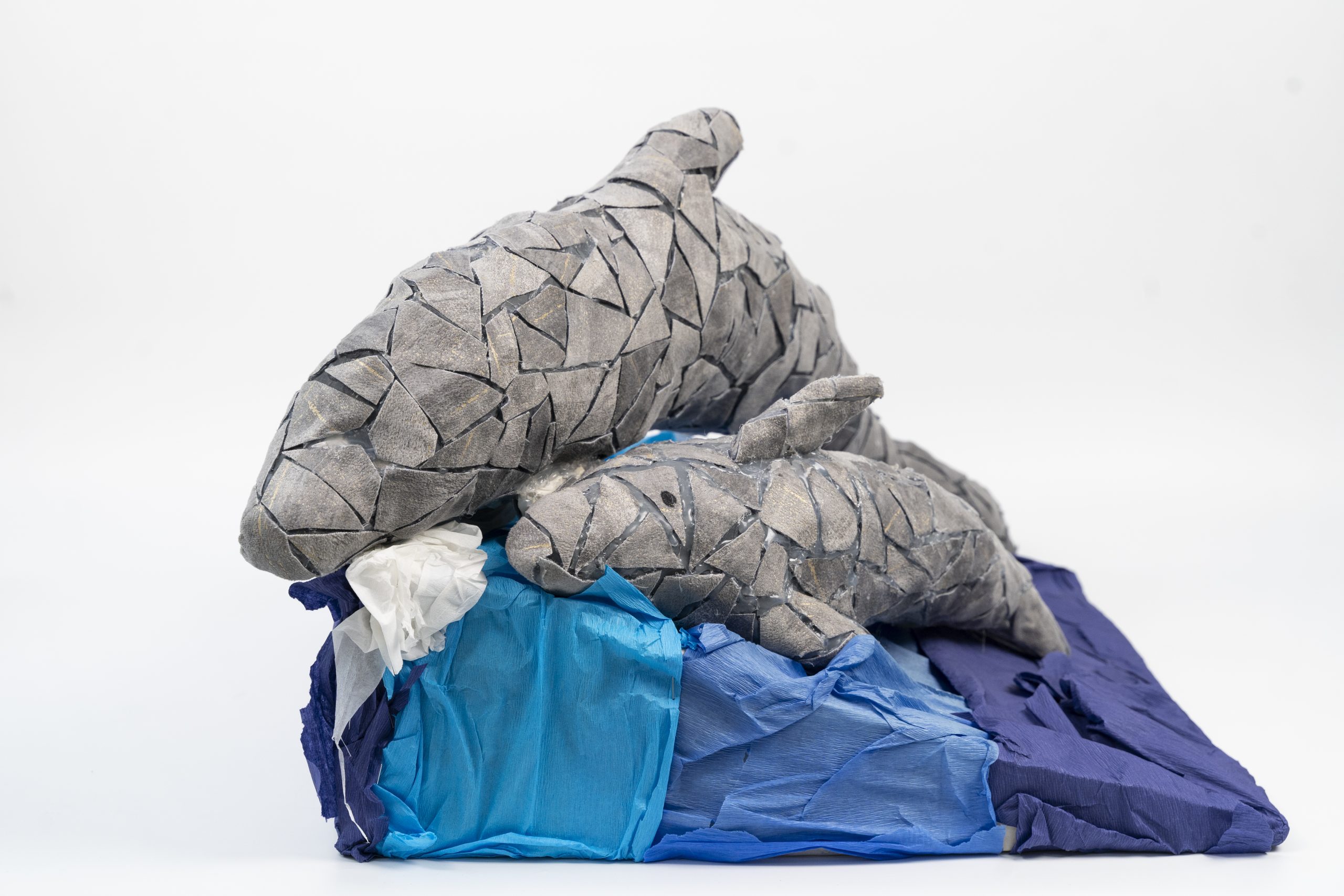 Wave Of Dolphines - Mother And Child