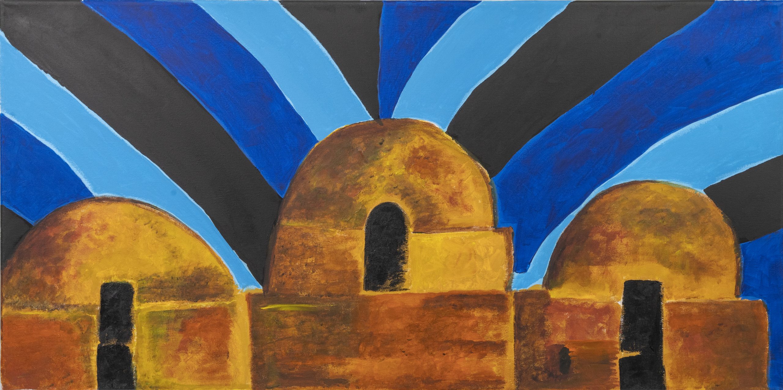 Hafeet Tombs At Night