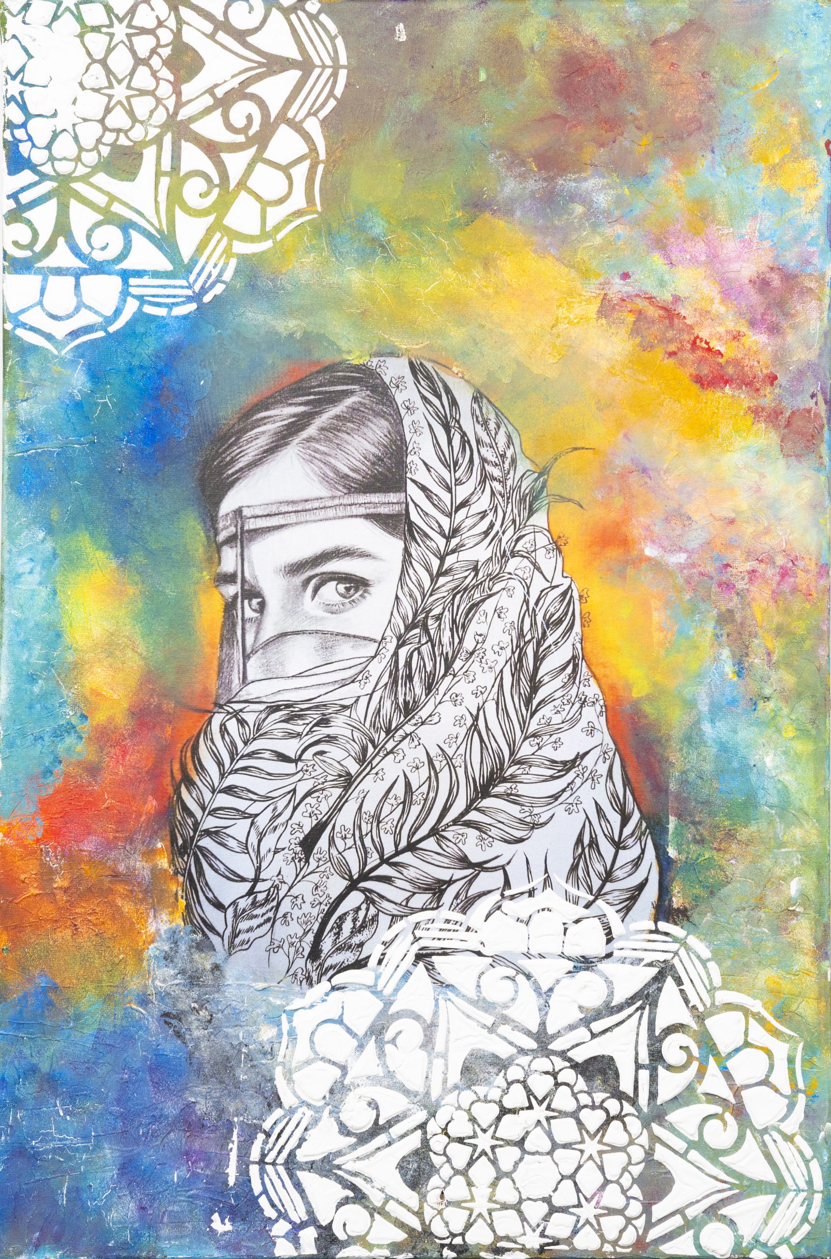 Desert Veil: The Beauty Beneath