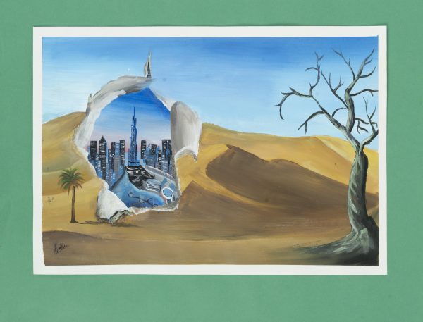 The City Raised From The The Desert Land