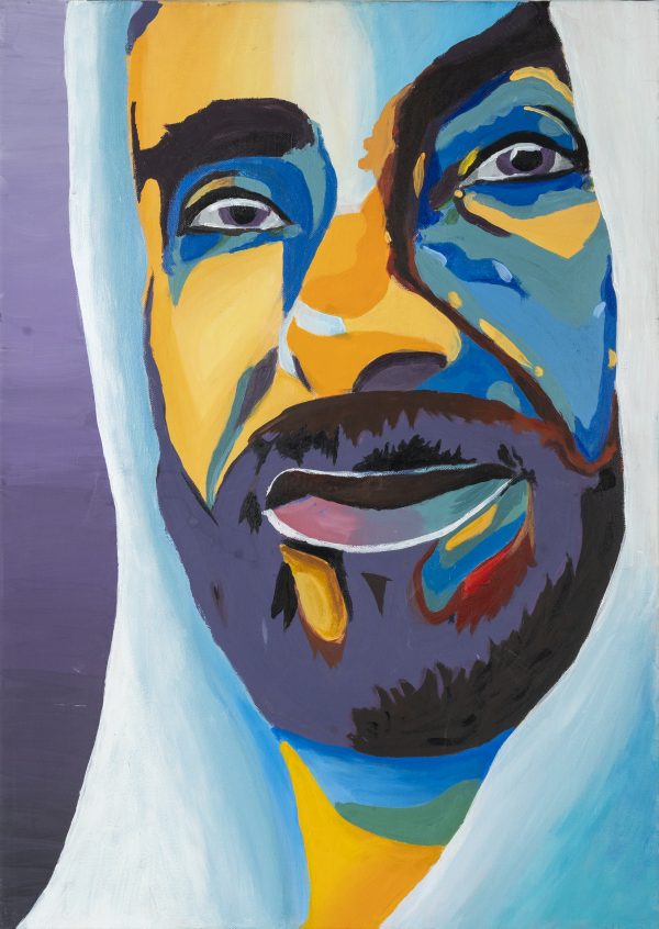 Sheikh Zayed (Pop Art)