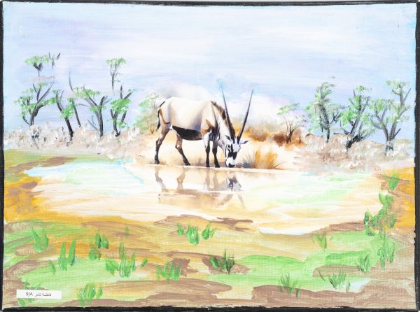 The Emirati Fawn And The Enchanting Nature